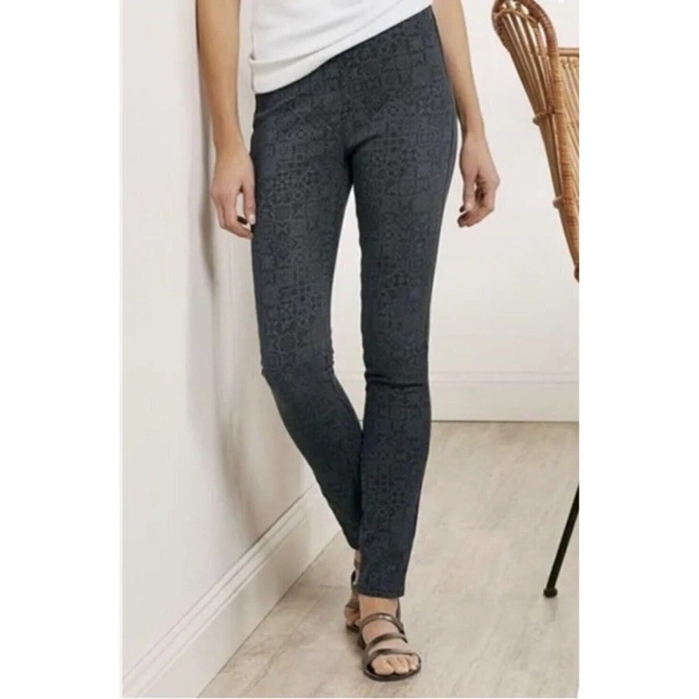 Soft Surroundings The Ultimate Denim Skinny Jeans Size XS  Pull On Elastic Waist